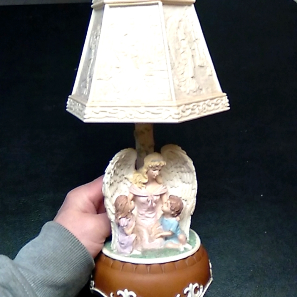 Guadian angel musical night lamp